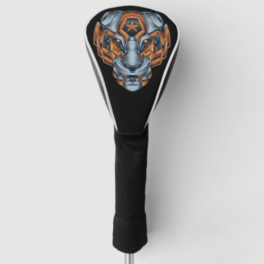 Cyborg-Evolution Golf Headcover (Vorderseite)