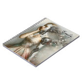 Cyborg Female Ai Art Notizblock (Linke Seite)