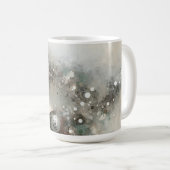 Cyborg-Frau KI-Kunst Kaffeetasse (VorderseiteRechts)