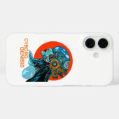 Cyborg Genesis: The Birth of Steel & Soul Case-Mate iPhone Hülle (Rückseite (Horizontal))