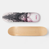 Cyborg Girl Fantastisch künstlerisch Skateboard (Horizontal)