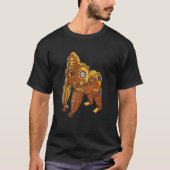 Cyborg gorilla monkey stempunk robotic T-Shirt (Vorderseite)