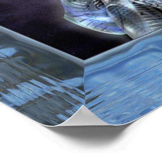 Cyborg Hathaway PRINT Poster (Ecke)