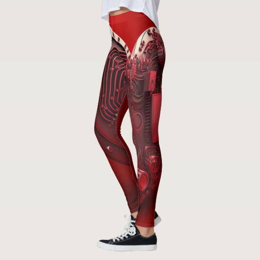 Cyborg Heart Leggings (Links)