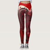 Cyborg Heart Leggings (Vorderseite)