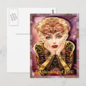 Cyborg-Installateur individuell gestaltbare Postka Postkarte (Vorne/Hinten)