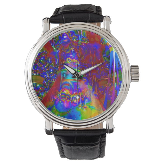 Cyborg-Kreation Armbanduhr (Vorderseite)