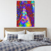 Cyborg-Kreation Leinwanddruck (Insitu (Schlafzimmer))