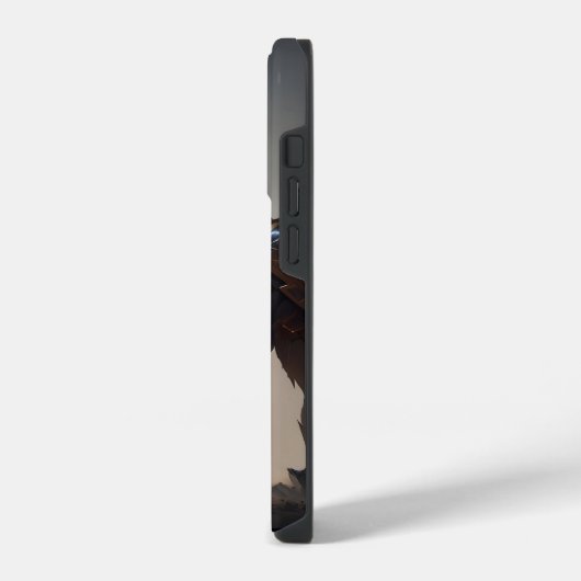 Cyborg-Krieger iPhone Hülle (Linke Seite)