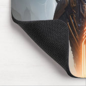 Cyborg-Krieger Mousepad (Ecke)