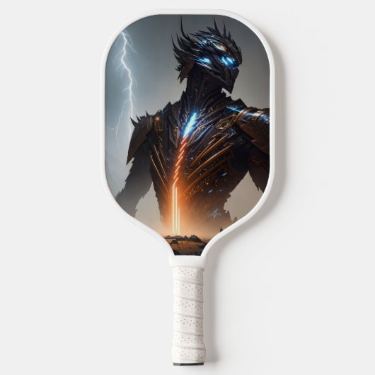 Cyborg-Krieger Pickleball Schläger (Vorderseite)