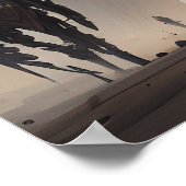 Cyborg-Krieger Poster (Ecke)