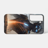 Cyborg-Krieger Samsung Galaxy Hülle (Rückseite (Horizontal))