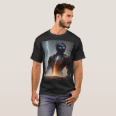 Cyborg-Krieger T-Shirt (Vorne ganz)