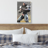 Cyborg Leinwanddruck (Insitu (Schlafzimmer))