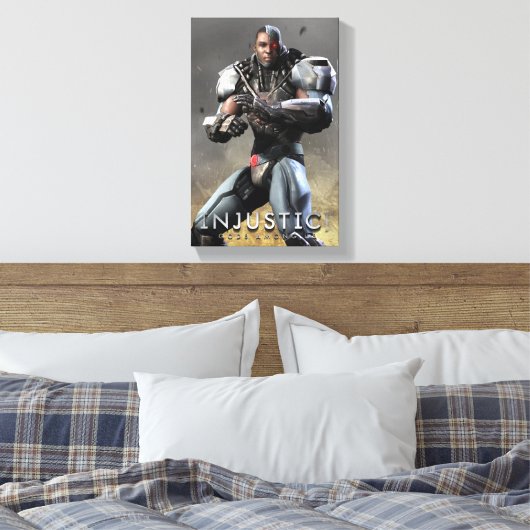Cyborg Leinwanddruck (Insitu (Schlafzimmer))
