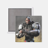 Cyborg Magnet (Vorderseite/Rückseite)