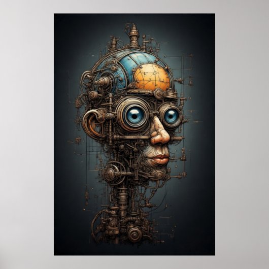 Cyborg-Mann Poster (Vorne)
