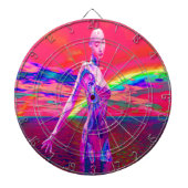 Cyborg Mask Dartscheibe (vorne)