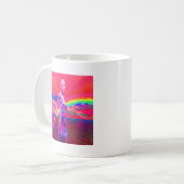 Cyborg Mask Kaffeetasse (Vorderseite Links)