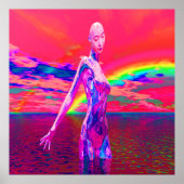 Cyborg Mask Poster (Vorne)