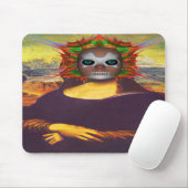 Cyborg Mona Lisa Mousepad (Mit Mouse)