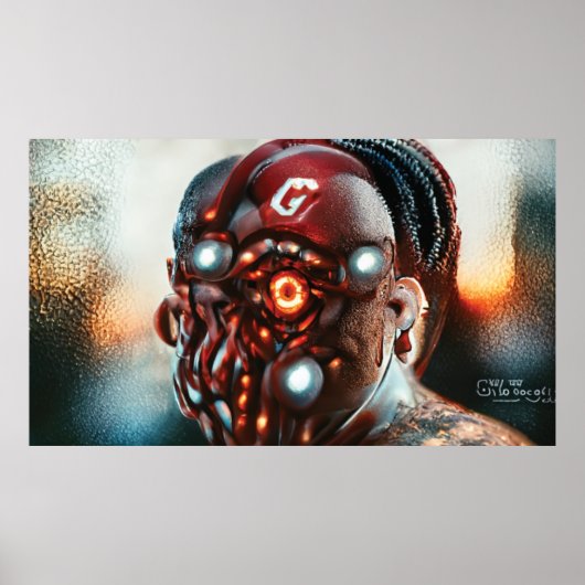 Cyborg Poster (Vorne)
