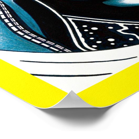 Cyborg Poster (Ecke)