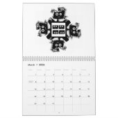 Cyborg Robot Calendar Kalender (Mär 2026)