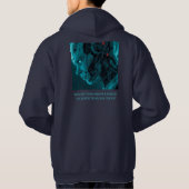 CYBORG-ROBOTERKOPF HOODIE (Rückseite)