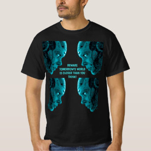 CYBORG-ROBOTERKOPF T-Shirt