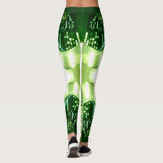 Cyborg-Robotik-Roboter futuristische Sci FI Leggings (Rückseite)