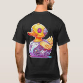 Cyborg Rubber Duck Front & Back T-Shirt (Rückseite)
