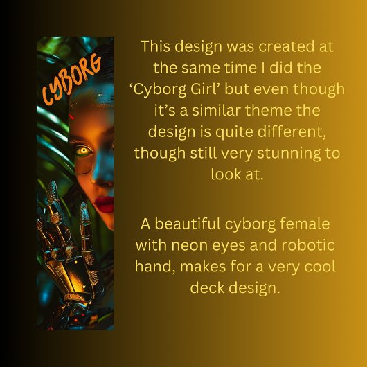 Cyborg Skateboard