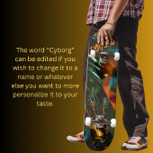 Cyborg Skateboard