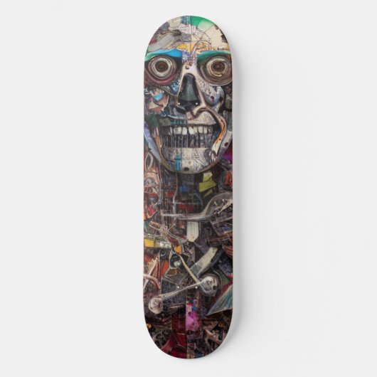 Cyborg-Skateboard Skateboard (Vorderseite)