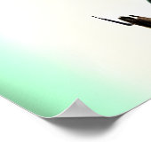 Cyborg Skull | AI Art Poster (Ecke)