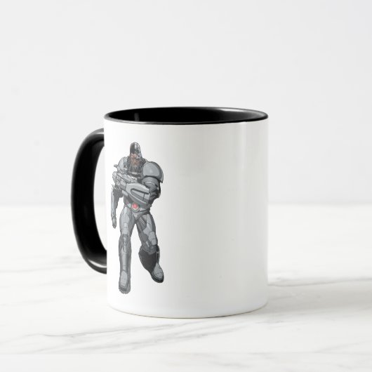 Cyborg Tasse (Vorderseite Links)