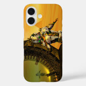 CYBORG TITAN, DESERT HYPERION Science Fiction Scif Case-Mate iPhone Hülle (Rückseite)