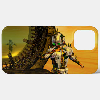 CYBORG TITAN, DESERT HYPERION Science Fiction Scif iPhone 13 Pro Max Hülle