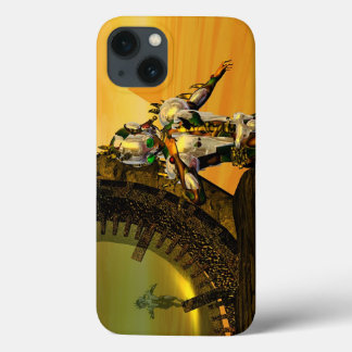 CYBORG TITAN, DESERT HYPERION Science Fiction Scif iPhone 13 Hülle
