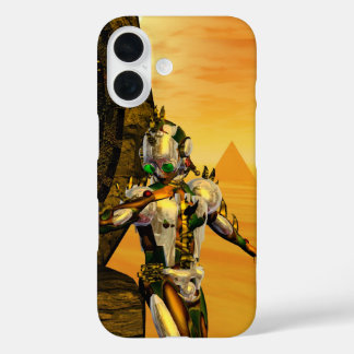 CYBORG TITAN, DESERT HYPERION Science Fiction Scif iPhone 16 Hülle