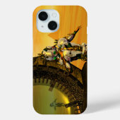 CYBORG TITAN, DESERT HYPERION Science Fiction Scif Case-Mate iPhone Hülle (Rückseite)