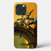 CYBORG TITAN, DESERT HYPERION Science Fiction Scif Case-Mate iPhone Hülle (Rückseite)