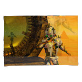 CYBORG TITAN, DESERT HYPERION Science Fiction Scif Kissenbezug (Vorderseite-Rechts)