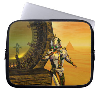 CYBORG TITAN, DESERT HYPERION Science Fiction Scif Laptopschutzhülle