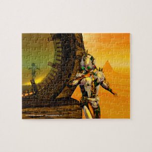 CYBORG TITAN, DESERT HYPERION Science Fiction Scif Puzzle