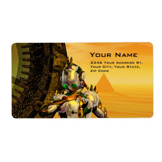 CYBORG TITAN IN HYPERION DESERT Sci-Fi (Vorne)