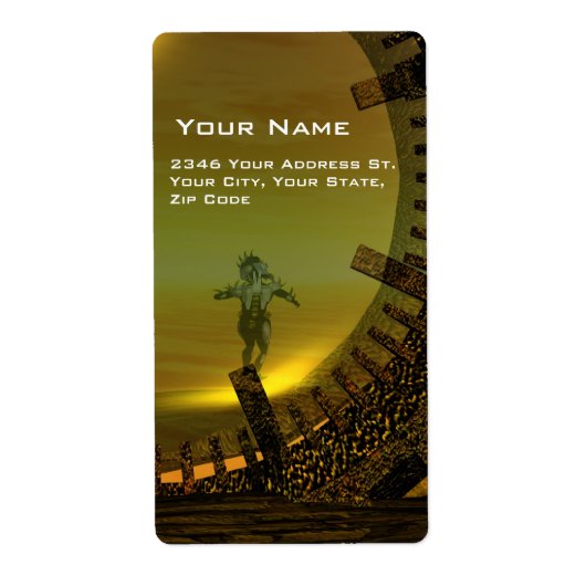 CYBORG TITAN IN HYPERION DESERT Sci-Fi (Vorne)