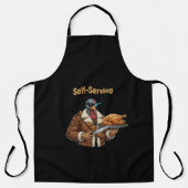 Cyborg Turkey's Thanksgiving Revenge Schürze (Vorderseite)